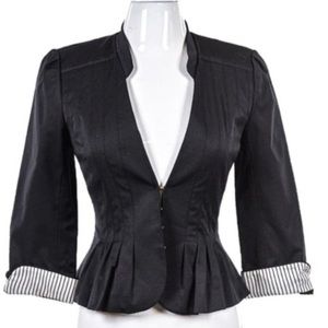 Cynthia Steffe Blazers 10 Black